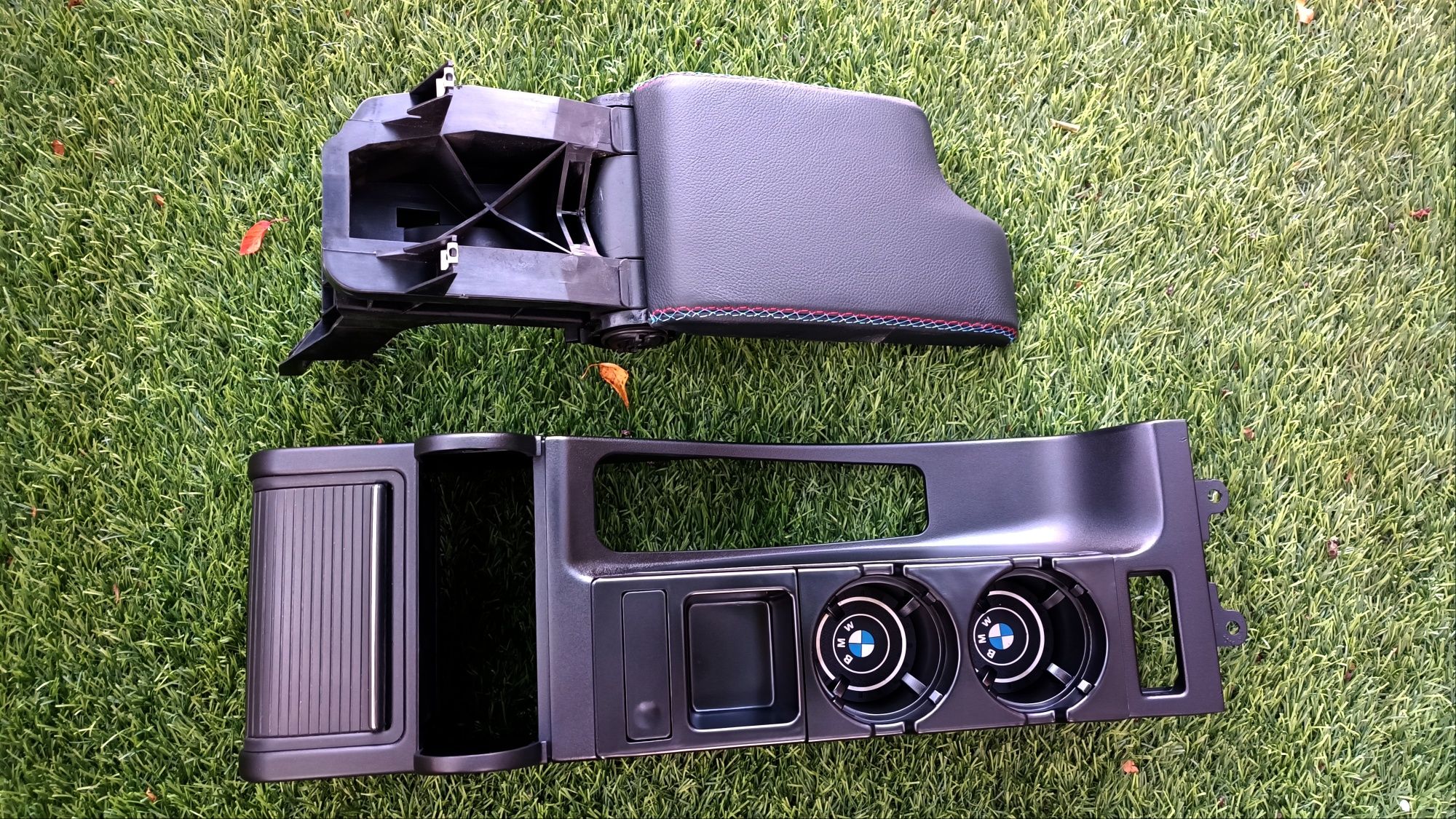 Consola central e apoio de braço personalizado igual novo BMW E46