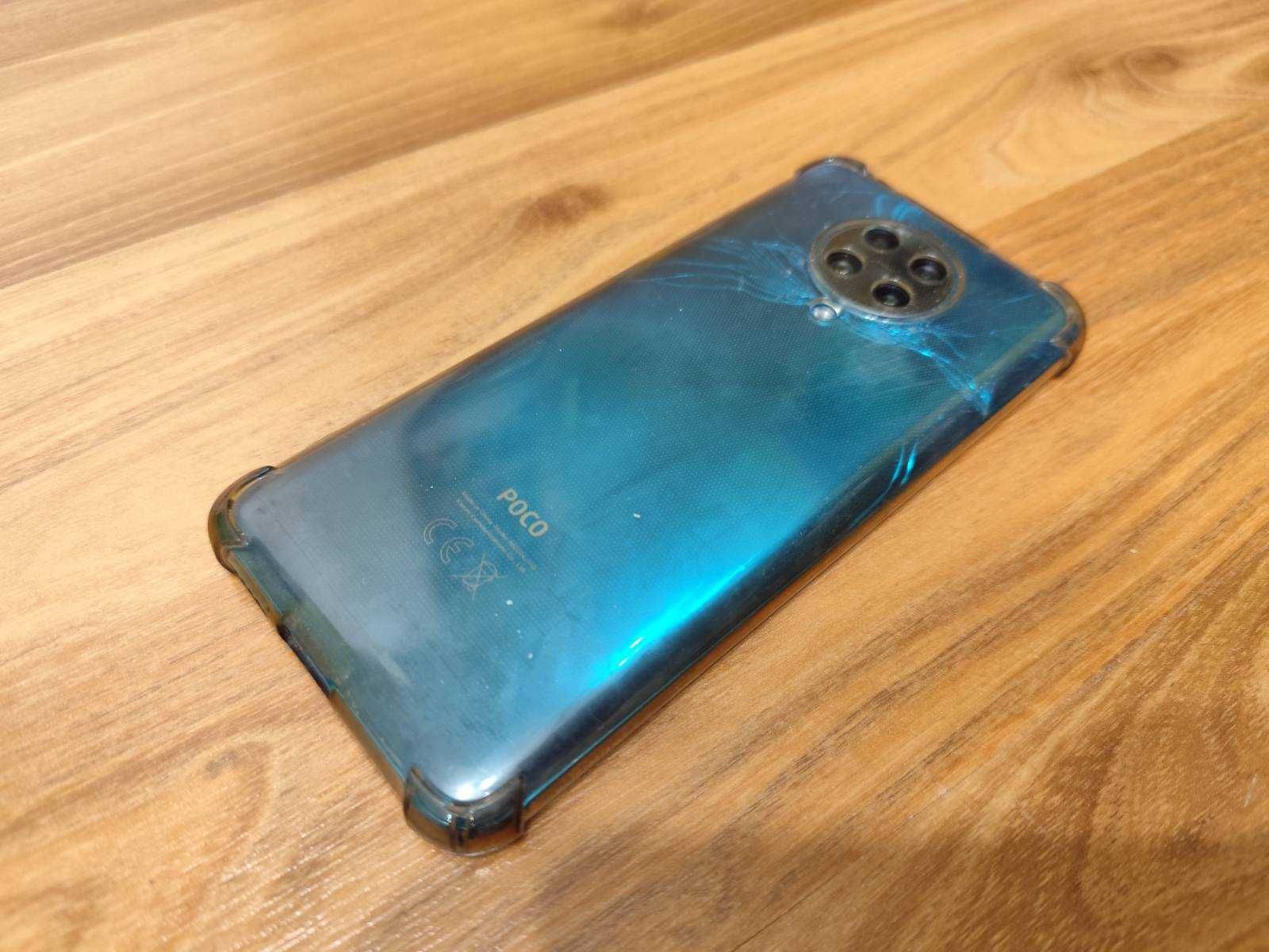 Etui pokrowiec plecki silikonowe bezbarwne Spigen dla Poco F2 Pro