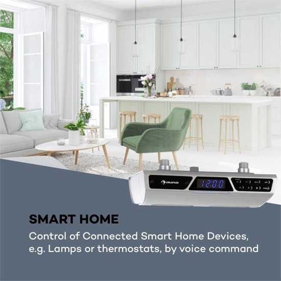 Inteligentne radio z zestawem głośnomówiącym Bluetooth Alexa WiFi