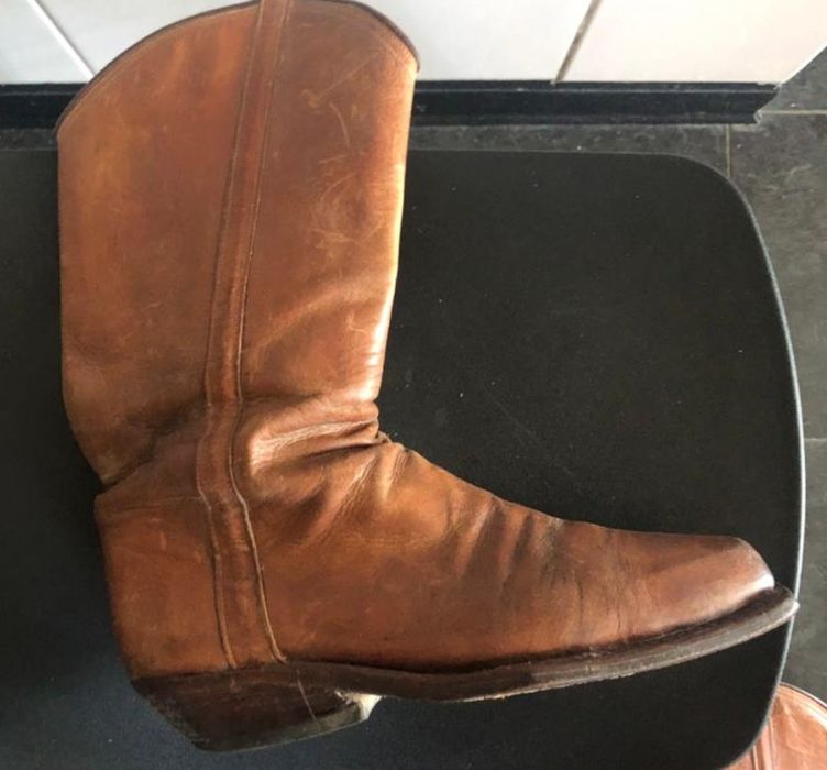 Botas texanas em pele genuína feitas  por encomenda