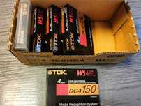 4 szt. Nowa taśma do streamera DLT TDK DC4-150REA 4szt.  Plus taśma cz