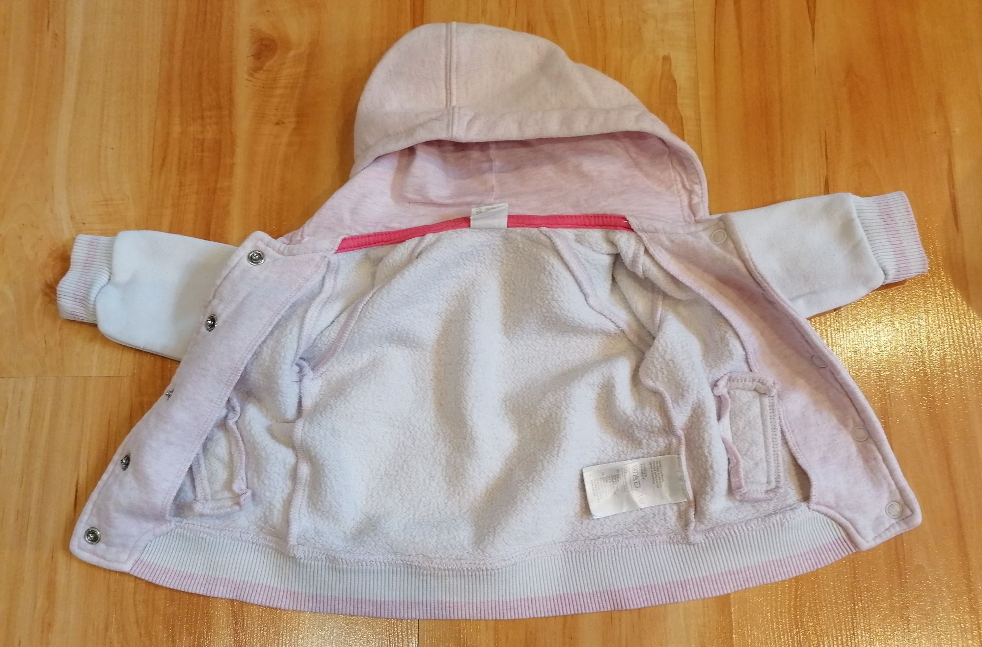 Bluza bejsbolówka ocieplana roz 68