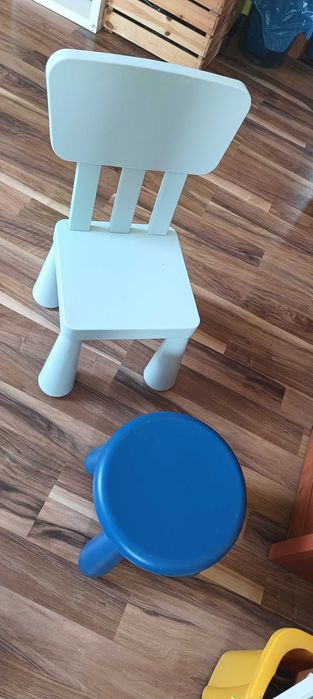 Krzesełka Ikea mamut