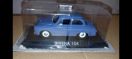 Model syrena 104 z blistrem  deagostini 1:43