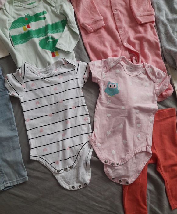 Zestaw ubranek dla dziewczynki 62-68