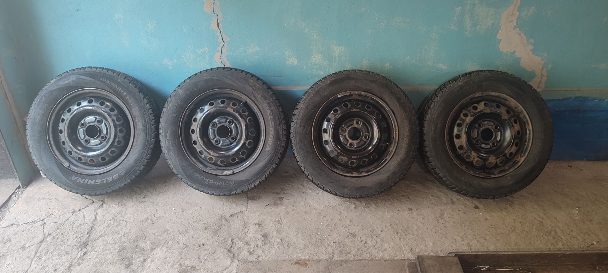 Зимняя резина 195/65 R15 с дисками