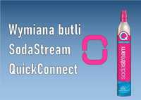 Wymiana butli SodaStream Quick Connect - różowa