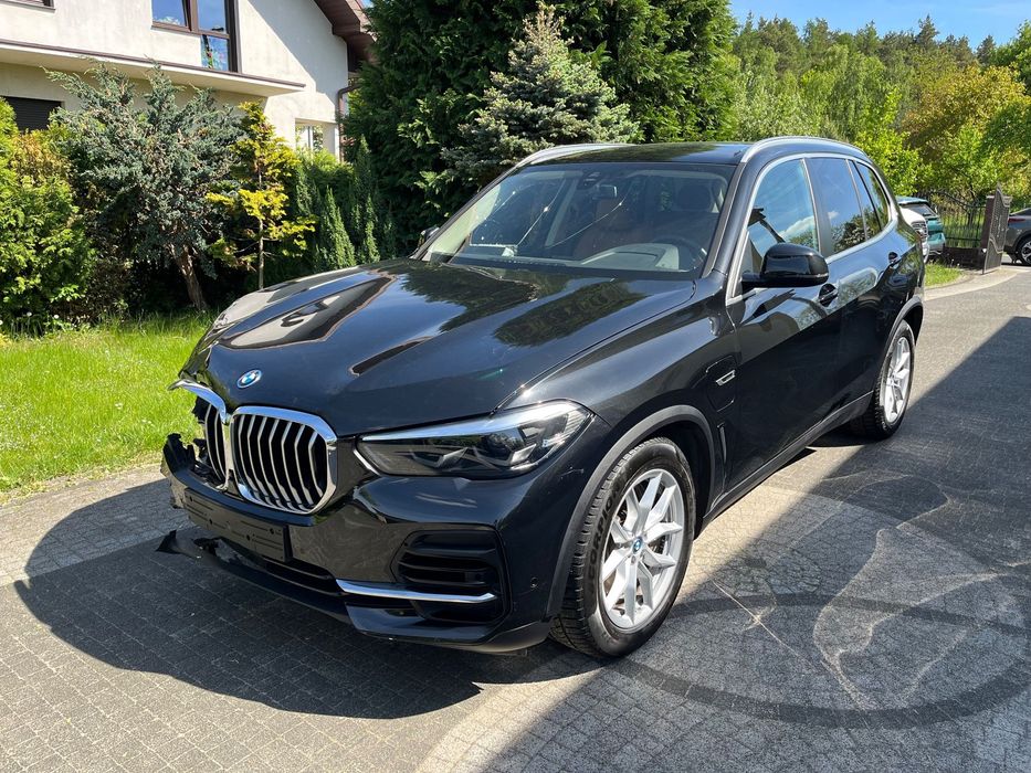 BMW X5 45e, piękne skóry, niski przebieg