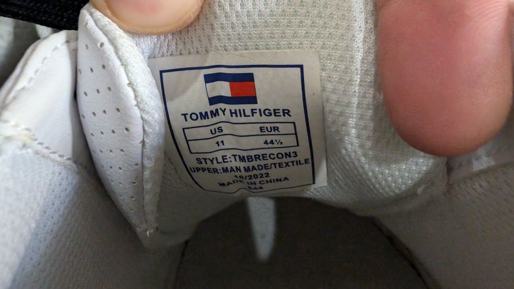 Шкіряні кеди Tommy Hilfiger
