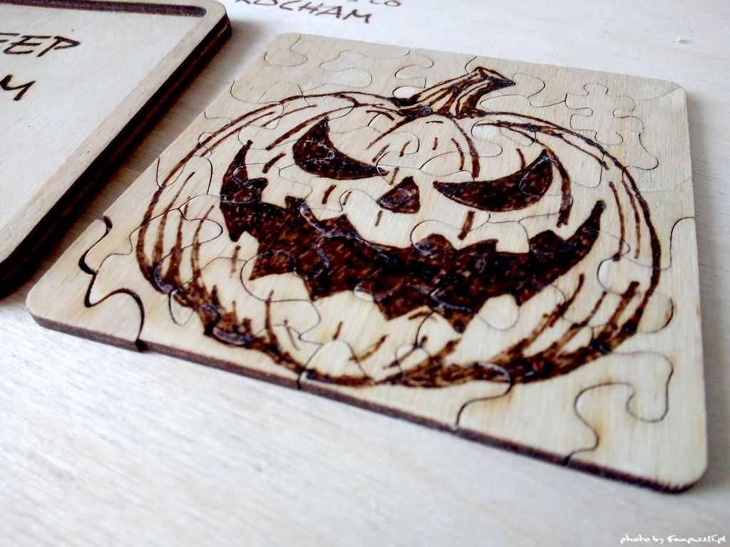 puzzle podkładka pod kubek Halloween 25el REMAZEN