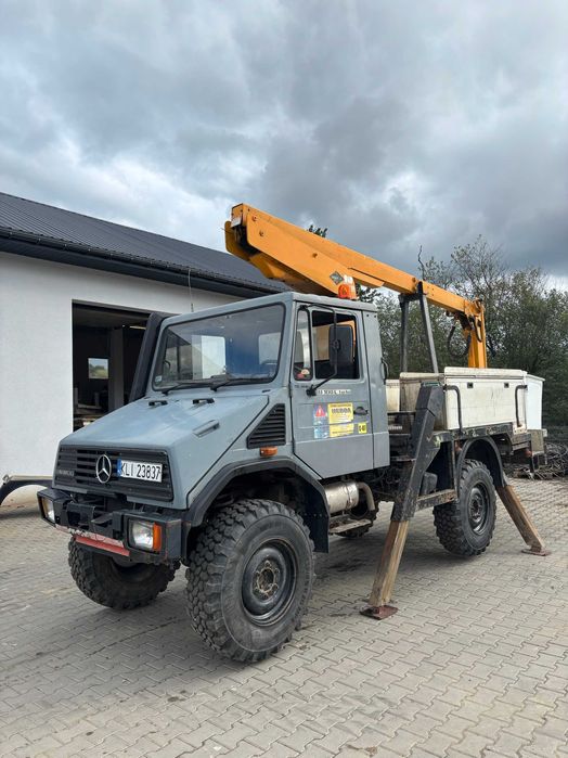Mercedes-Benz UNIMOG ZWYŻKA Versalift 16m U1000 4x4 blokada