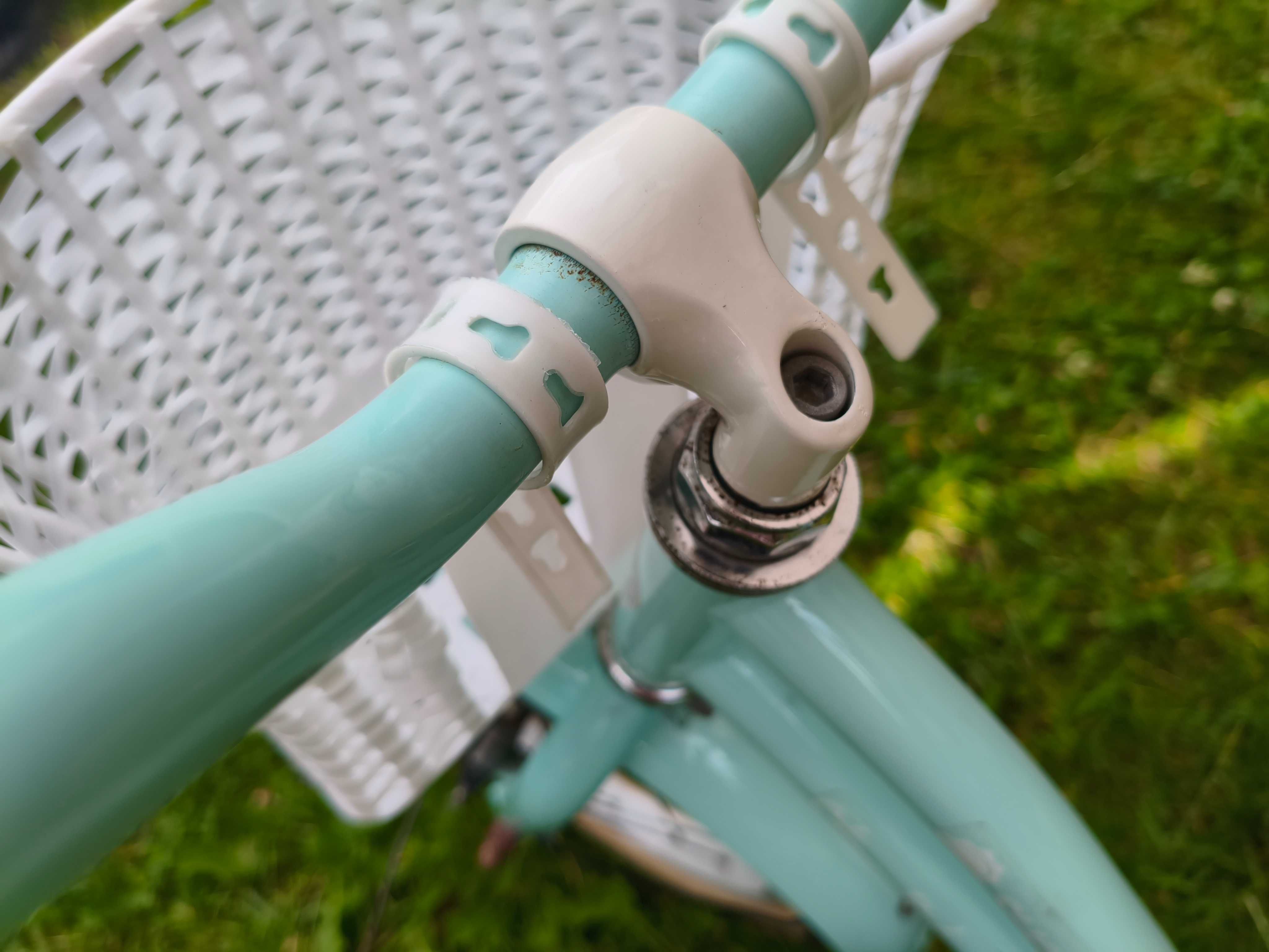 Rower dziecięcy Sun baby Heart Bike 14 cali dla dziewczynki Miętowy