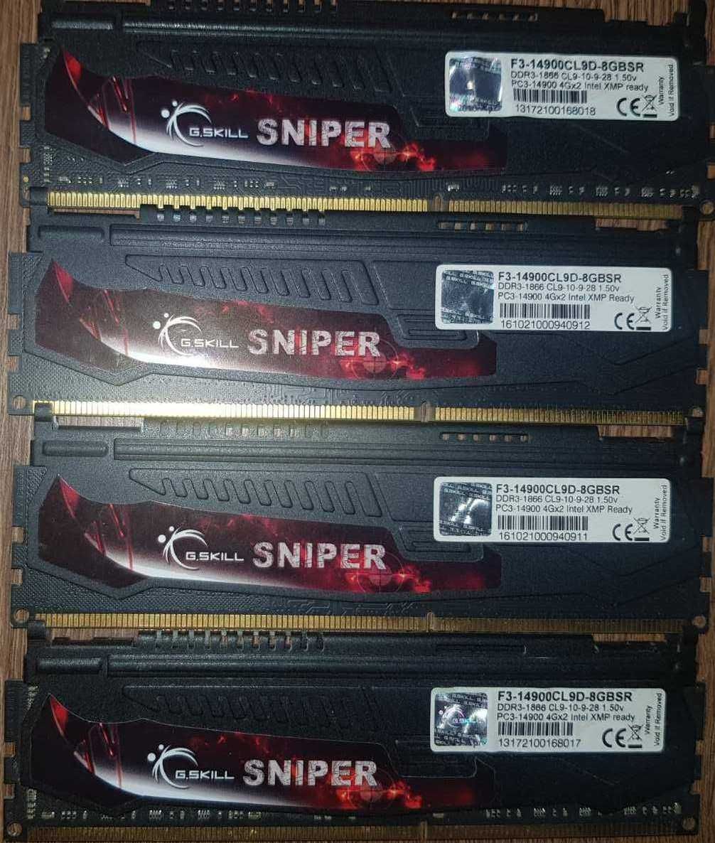 Оперативная память DDR3 1600 1866 2133 2400 ( 4Gb DDR2 800 )