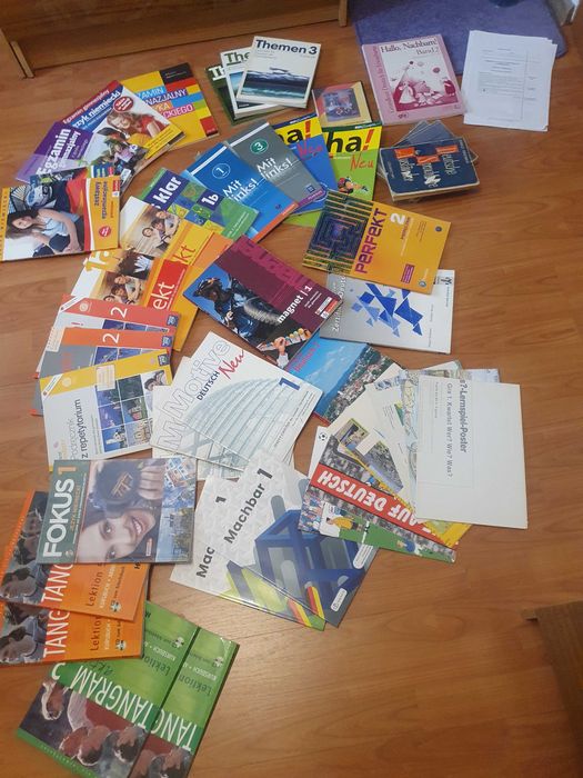 książki, słowniki, CD i plakaty do języka niemieckiego: