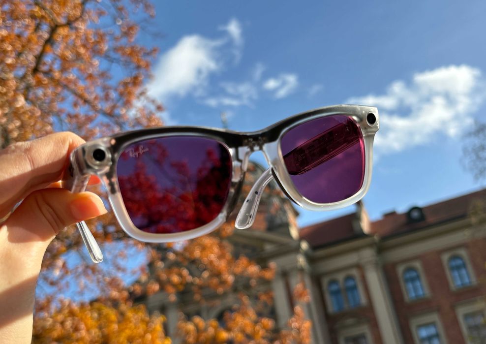 Смарт-окуляри Ray Ban Meta Wayfarer (GEN2) Transitions Ruby Limited Ed