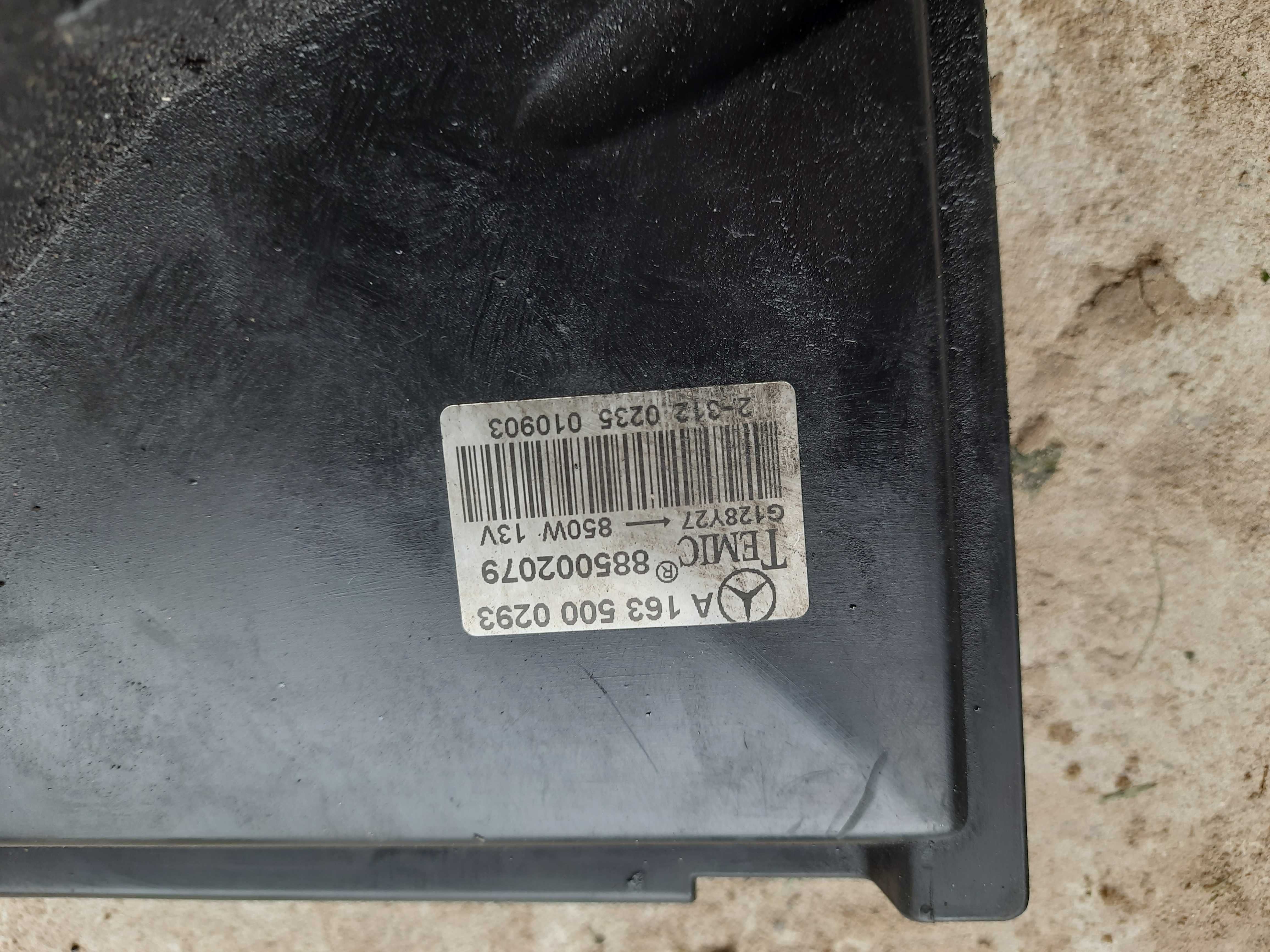 A1635000293 Mercedes диффузор радиатора охлаждения w163 ML 2.7 cdi