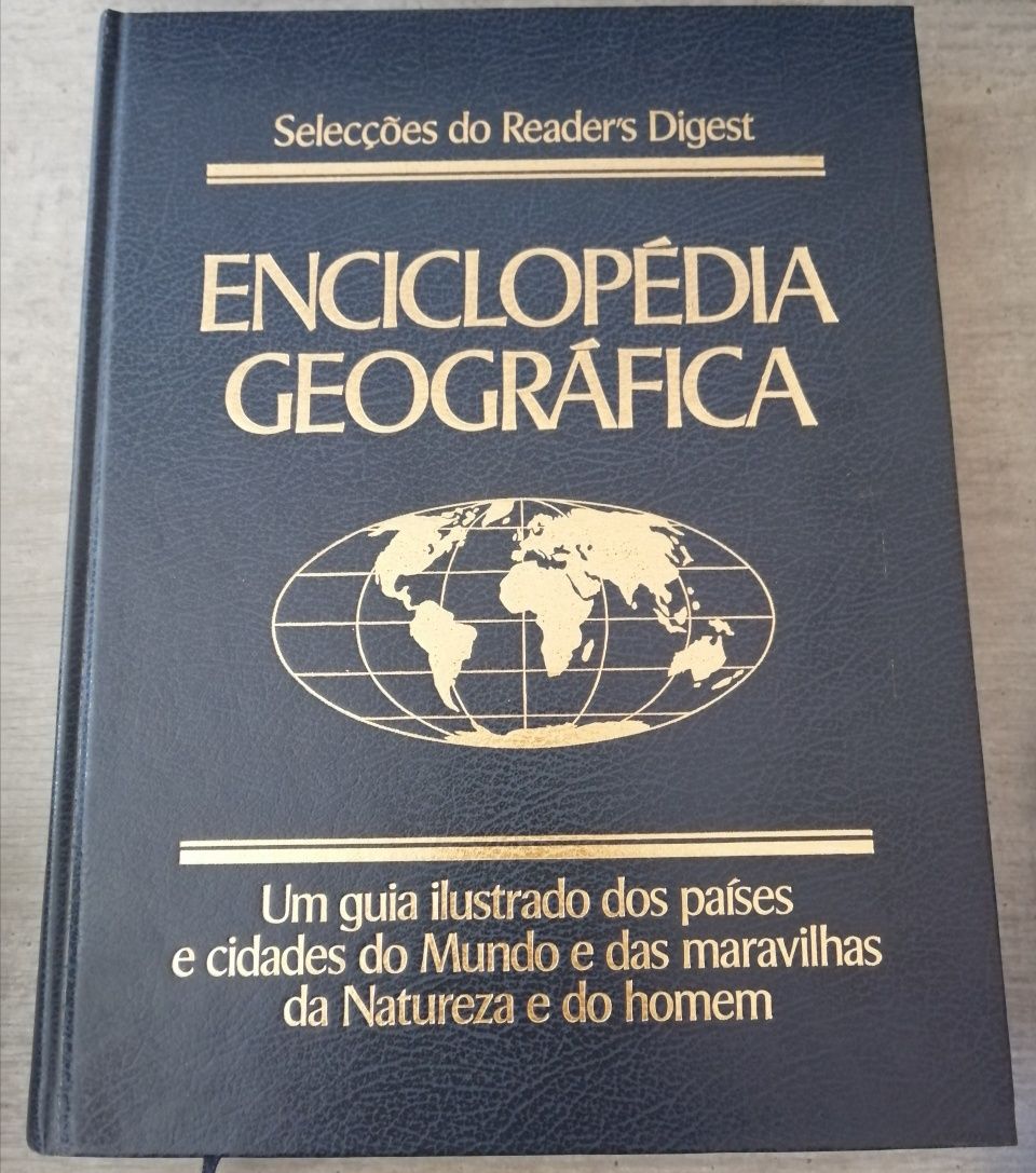 Livro 'Enciclopédia Geográfica'