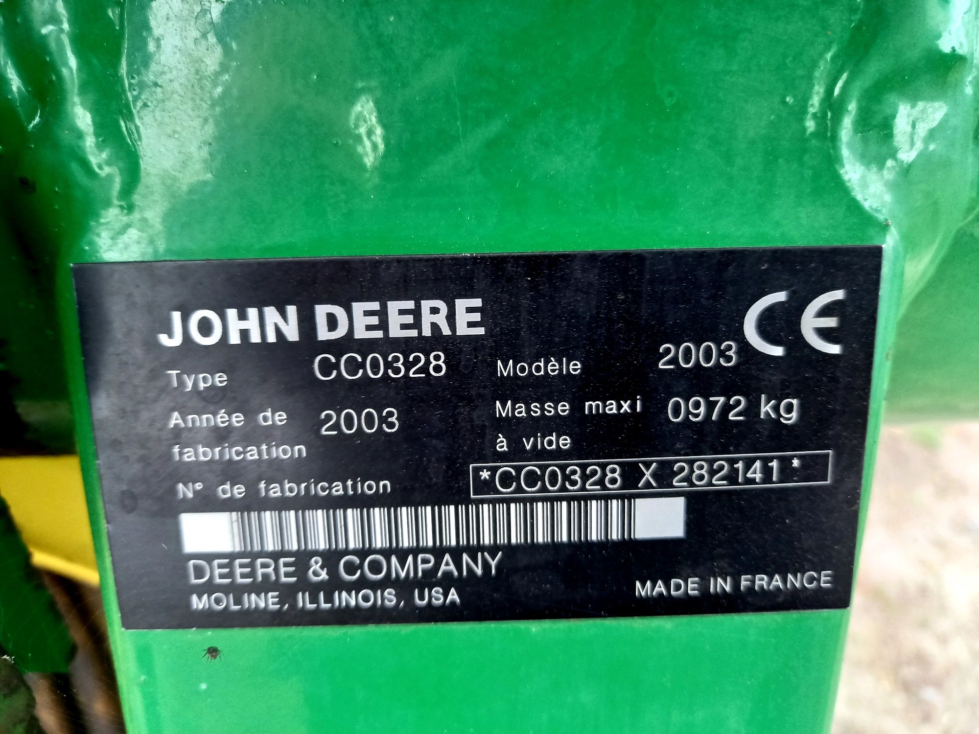 Kosiarka Dyskowa John deere 328 Kuhn