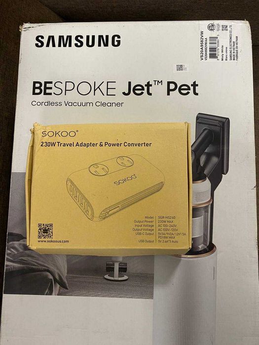 Станція для прибирання Samsung BESPOKE JET pet VS20A9582VW/AA