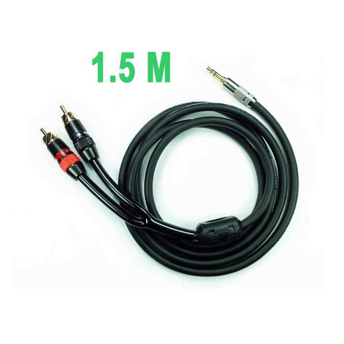 Кабель AUX HiFi, аудио кабель RCA, 3,5 мм