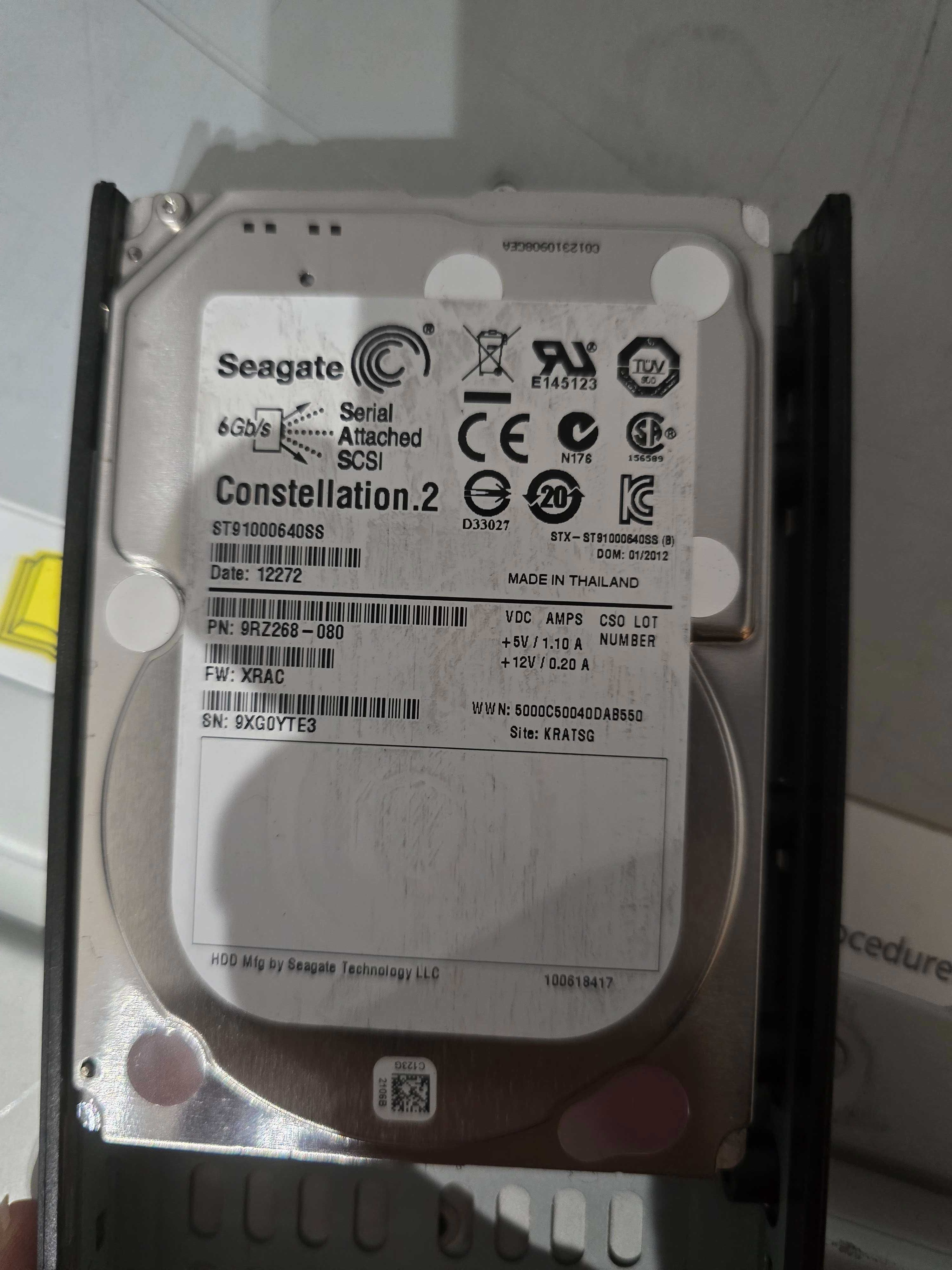Półka dyskowa / Macierz Dell Compellent EB-2425 20x1TB Seagate 20TB