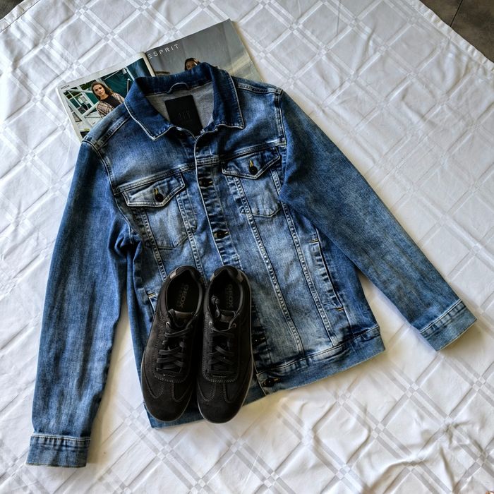 Kurtka Męska Dżinsowa REV r. M