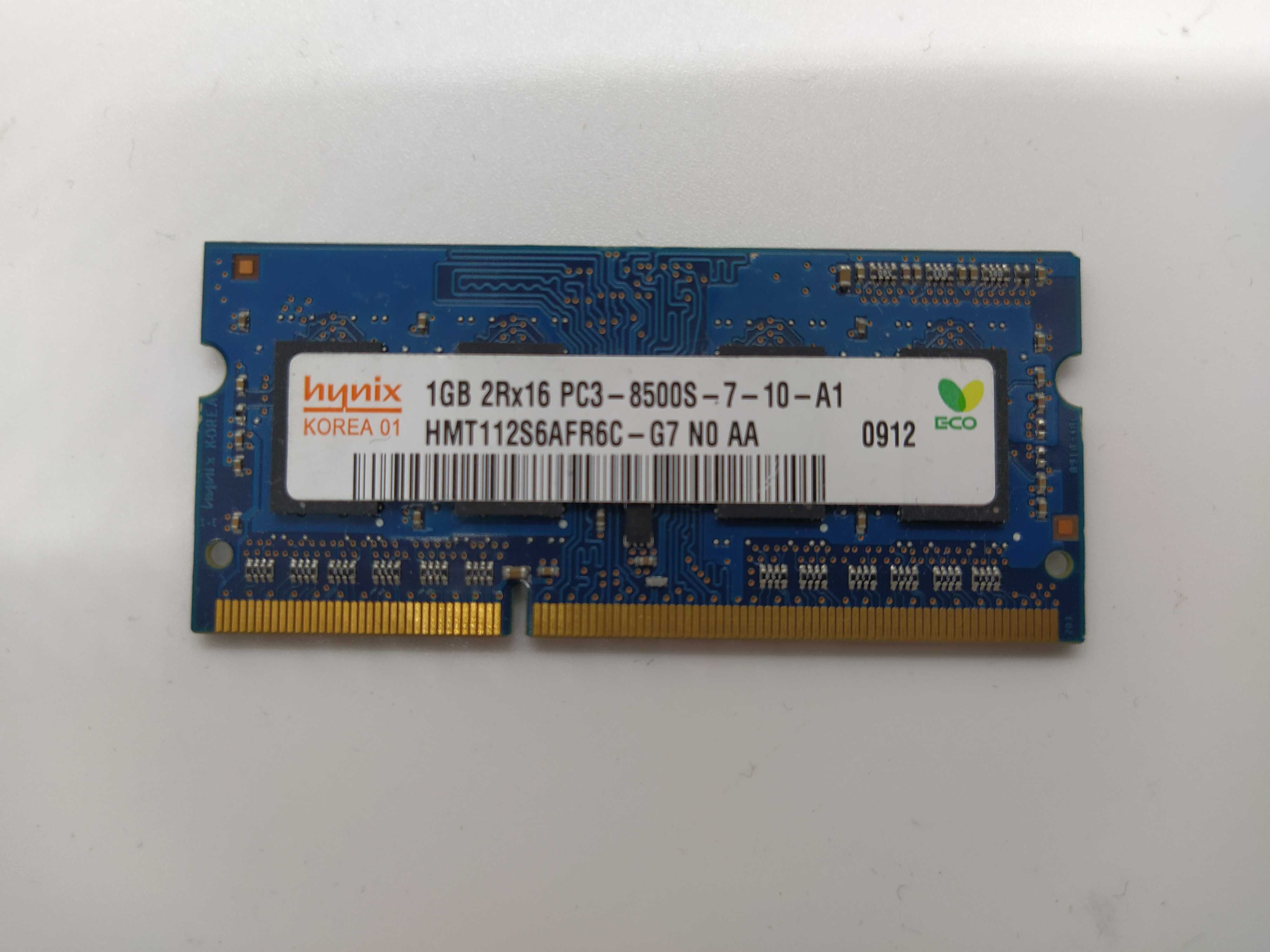 Hynix pamięć RAM DDR3 1GB  HMT112S6AFR6C-G7