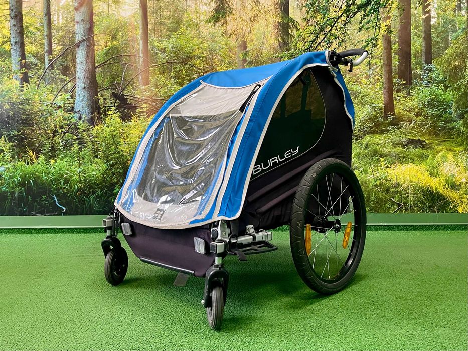 Burley Encore przyczepka wózek jogger dwumiejscowy 2os