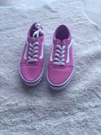 Trampki Vans różowe r.34,5