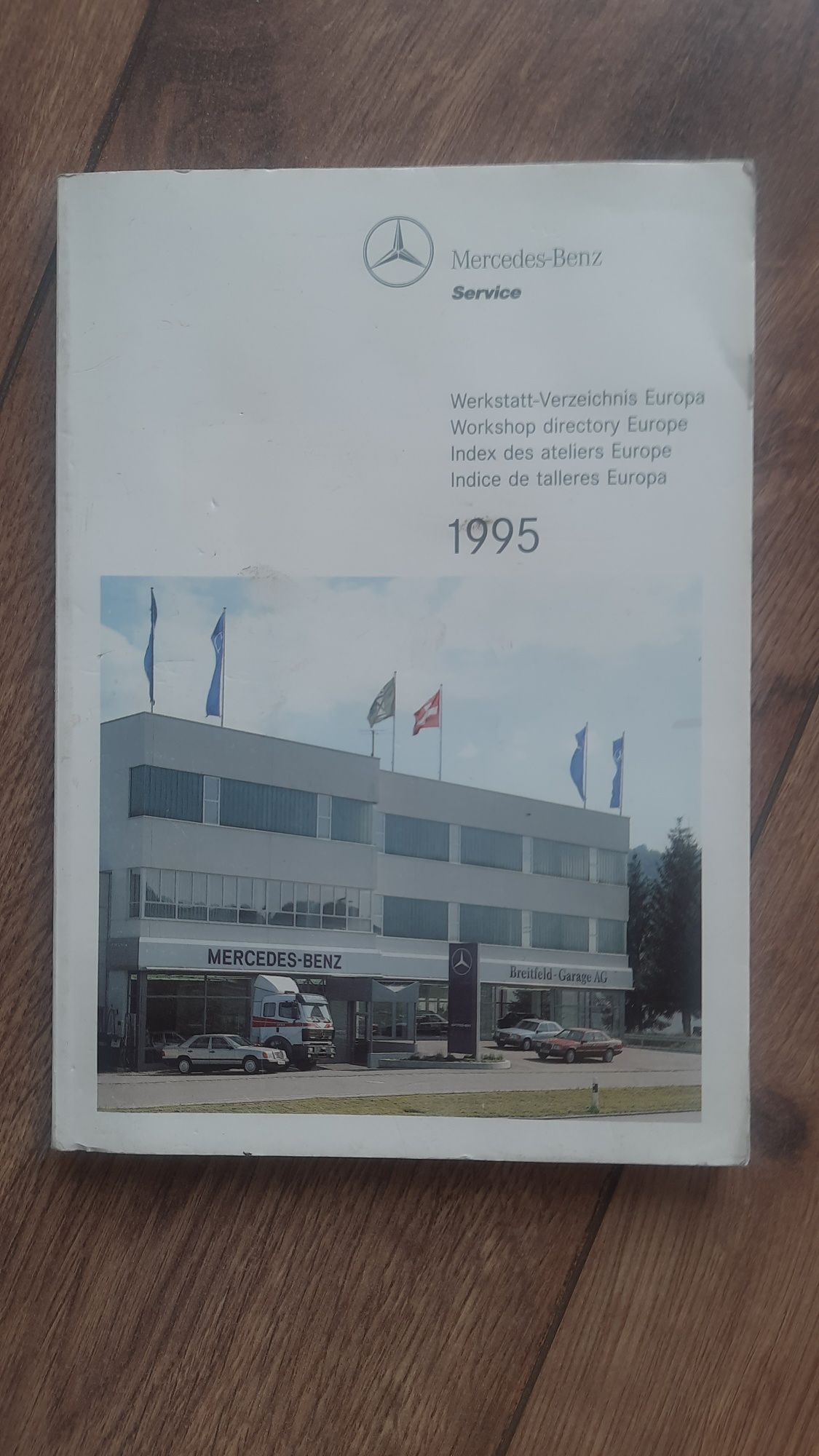 Książka mercedes Benz service 1995 dla kolekcjonerów