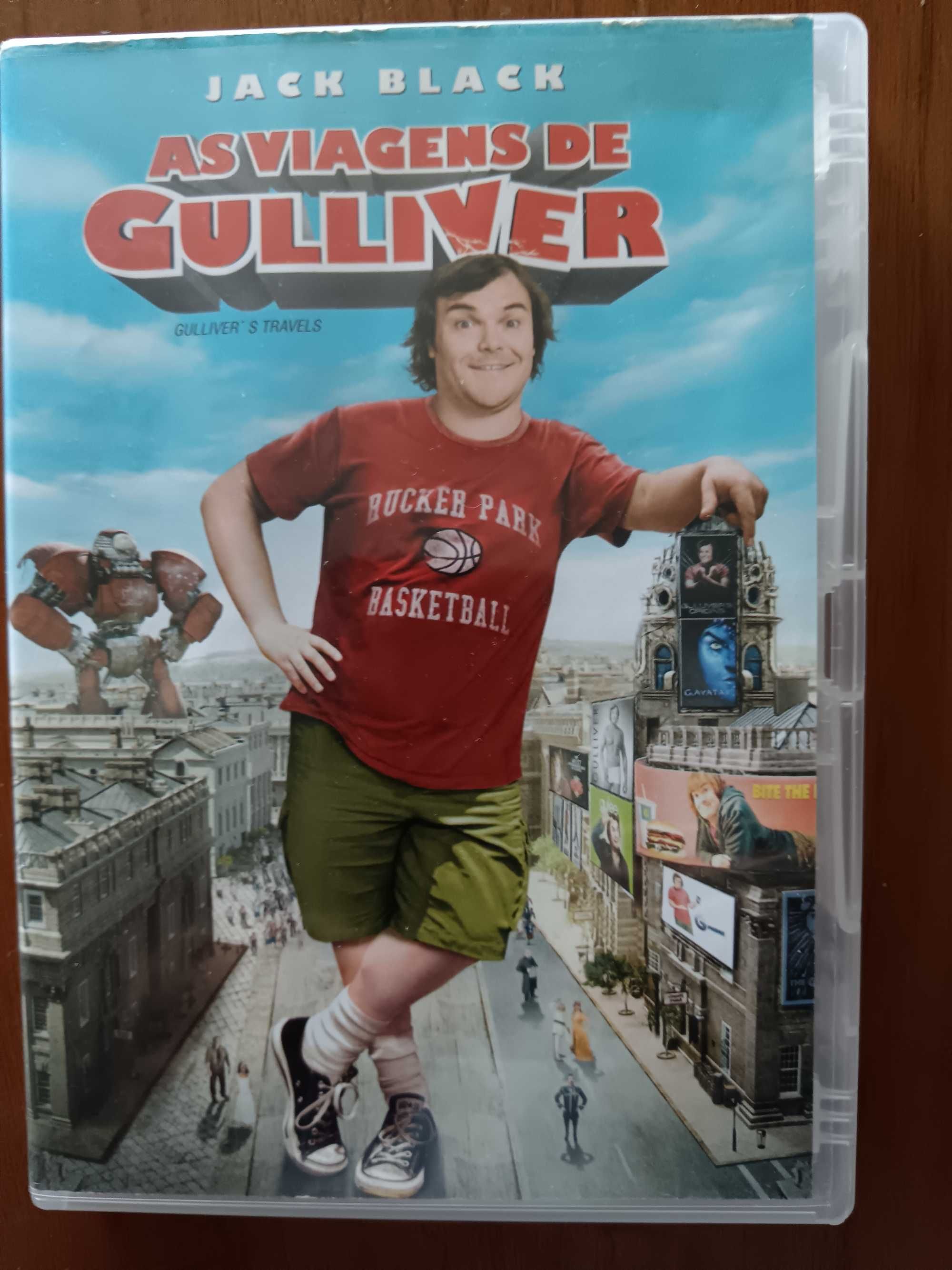 filme dvd original - as viagens de gulliver