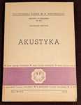 Akustyka. Bolesław Matuła.