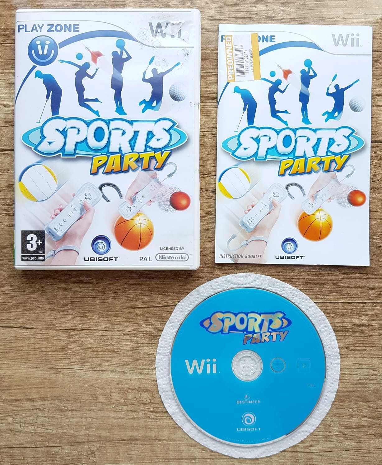 Sports Party gra prezent Nintendo Wii