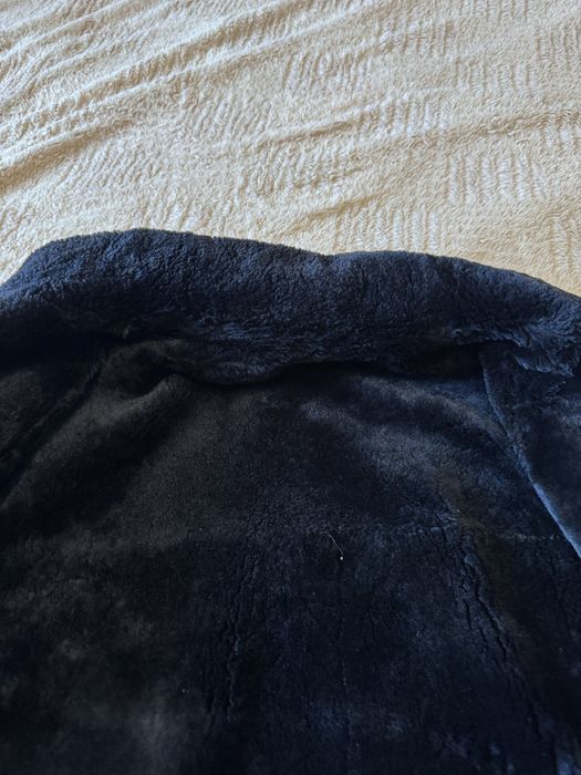 Шкіряна куртка зимова