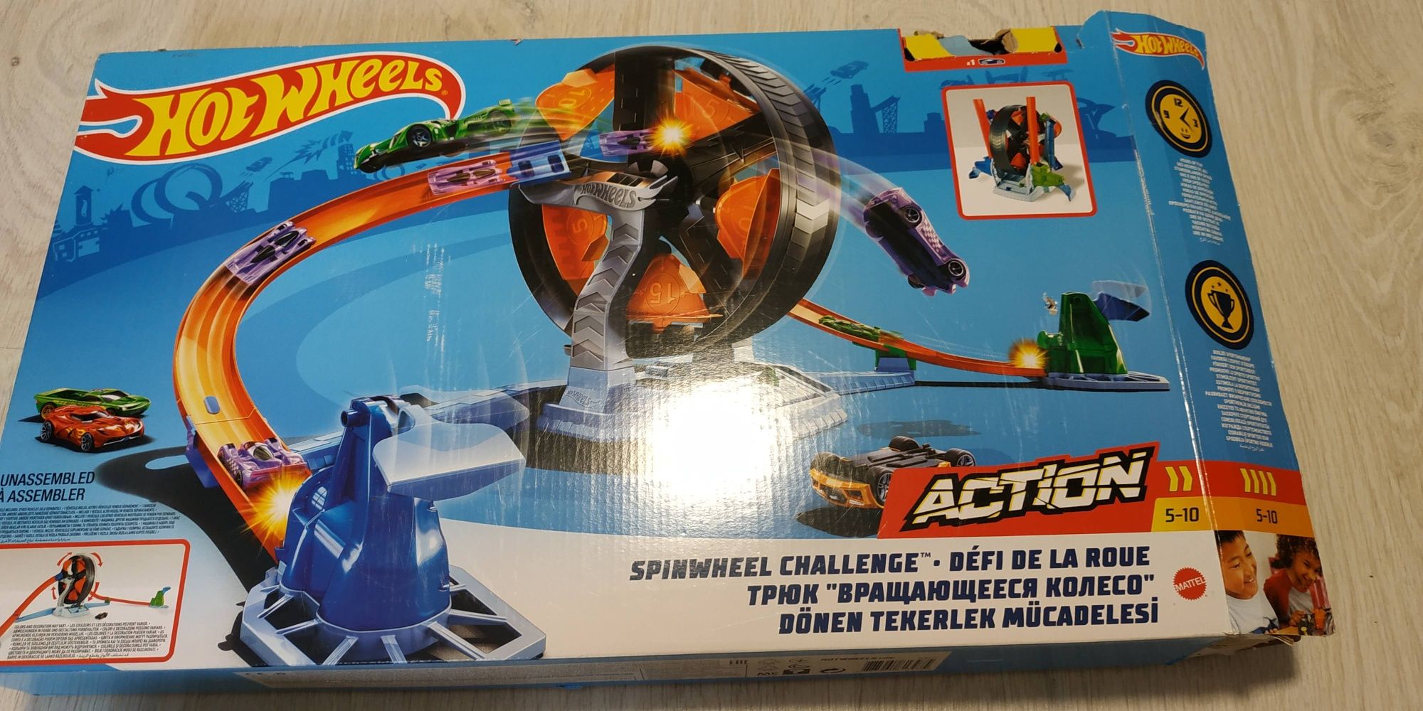 Трек Hot Wheels Вертиколесо