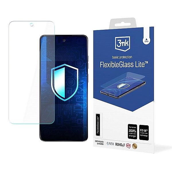 Szkło hybrydowe 3mk FlexibleGlass Lite™ na Motorola Moto G24 Power