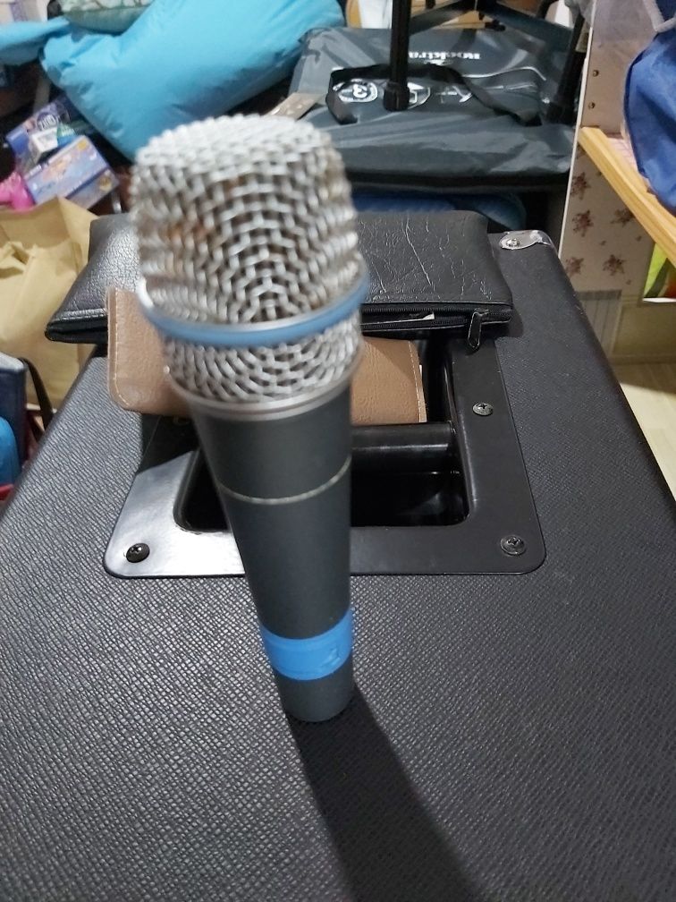 vendo microfone shure
