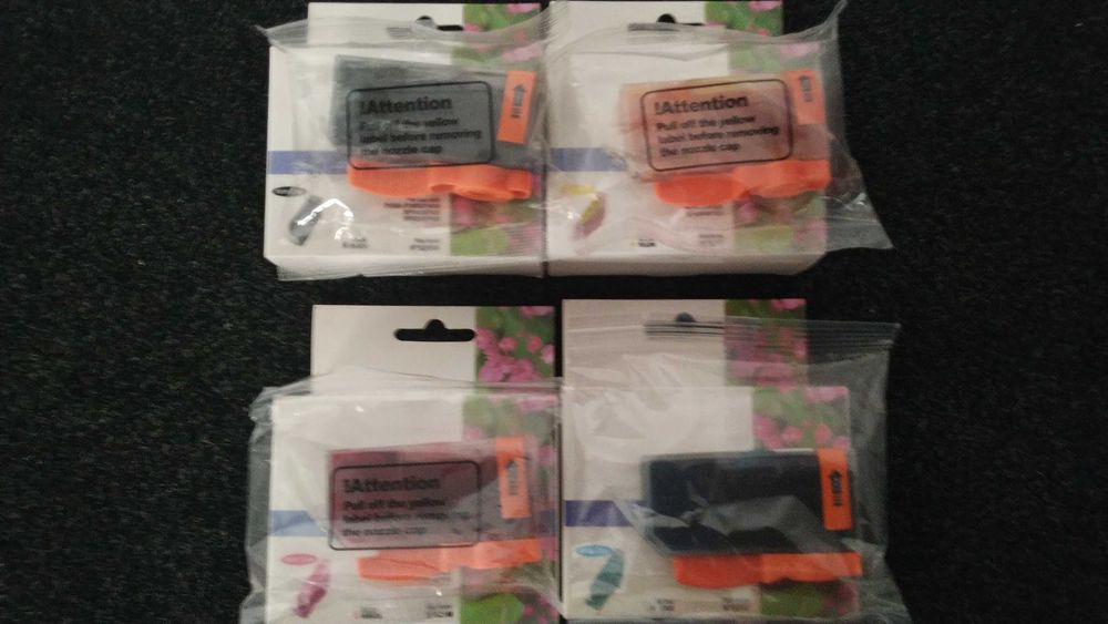 Pack Tinteiros Compatíveis CLI 520BK-CLI 521C/Y/M  (PORTES GRÁTIS)