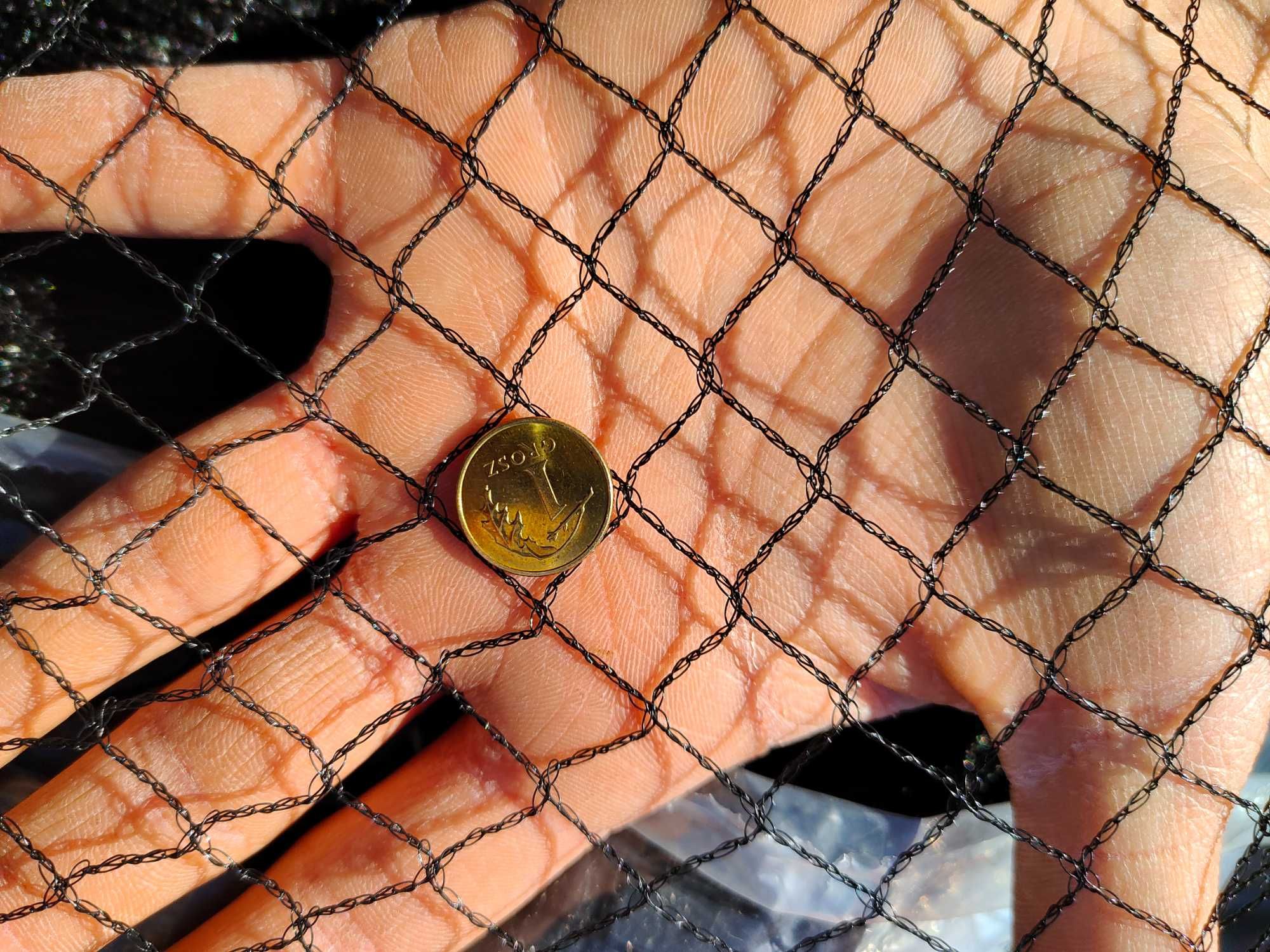 SIATKA na PTAKI 10x20m B.Mocna borówki czereśnie truskawki winogrona
