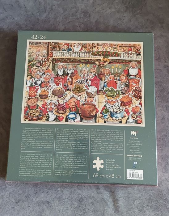 Пазли адвент календар на 1008 шт 68 * 48 см