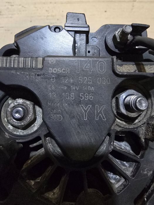 Генератор OPEL Vectra Zafira Signum 2.0 DTI 2.2 DTR BOSCH 0124525030