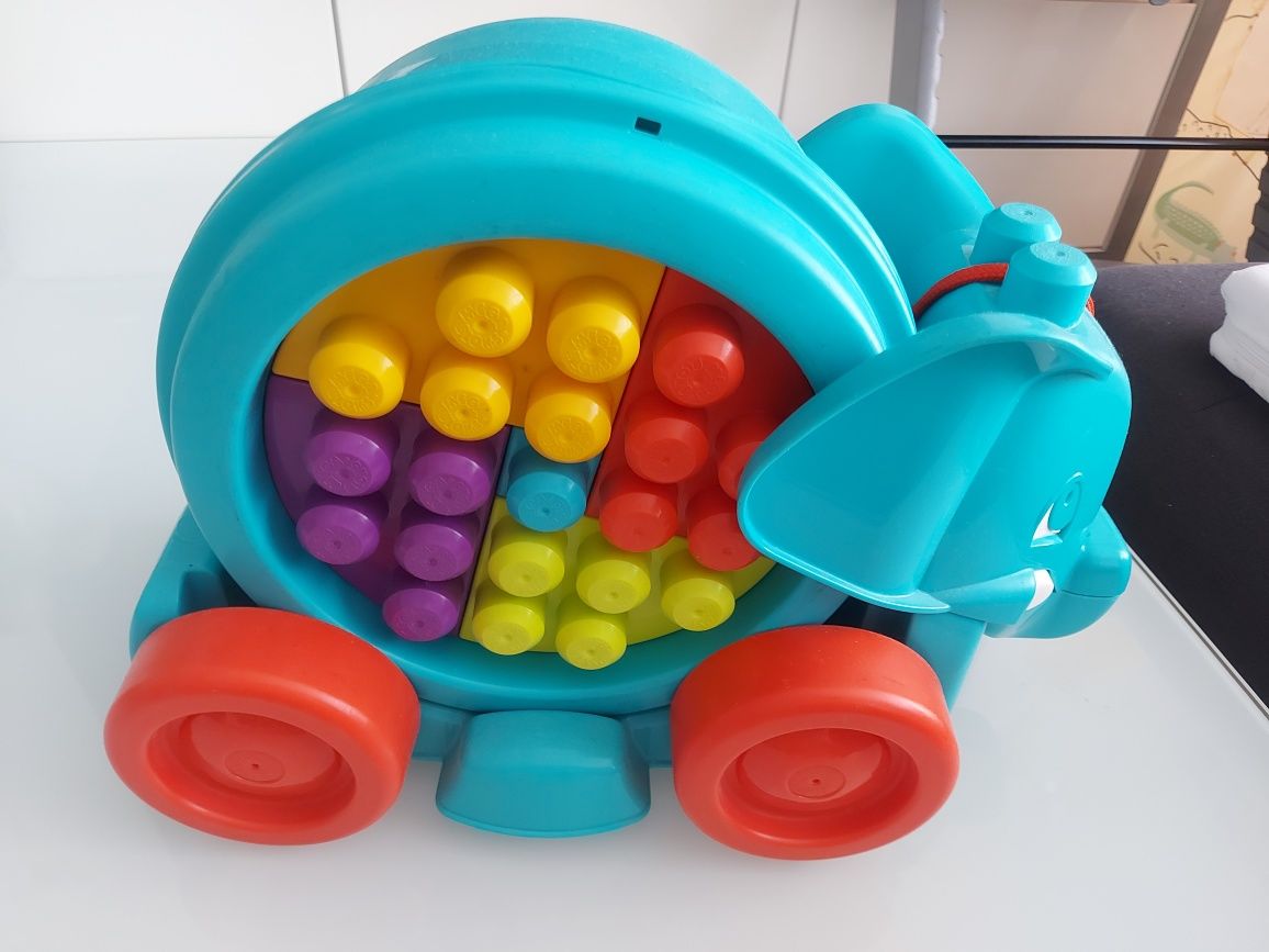 Słoń spacerowy Mega Bloks Klocki Pełny komplet Fisher Price