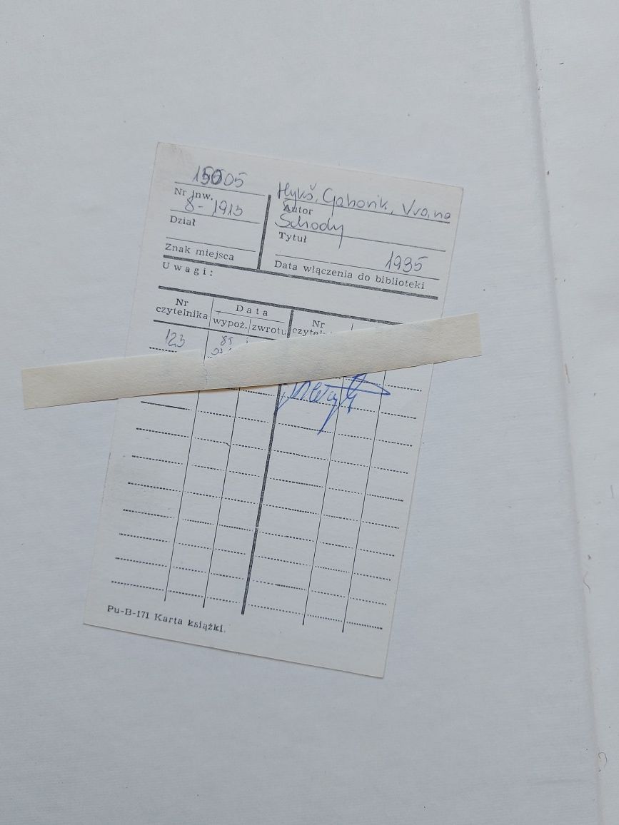 Stara Książka SCHODY 1984rok