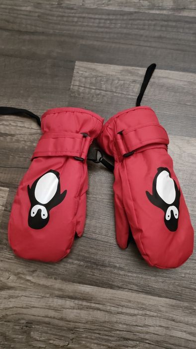 śliczne, nowe, ortalionowe rękawiczki LUPILU roz 3.5