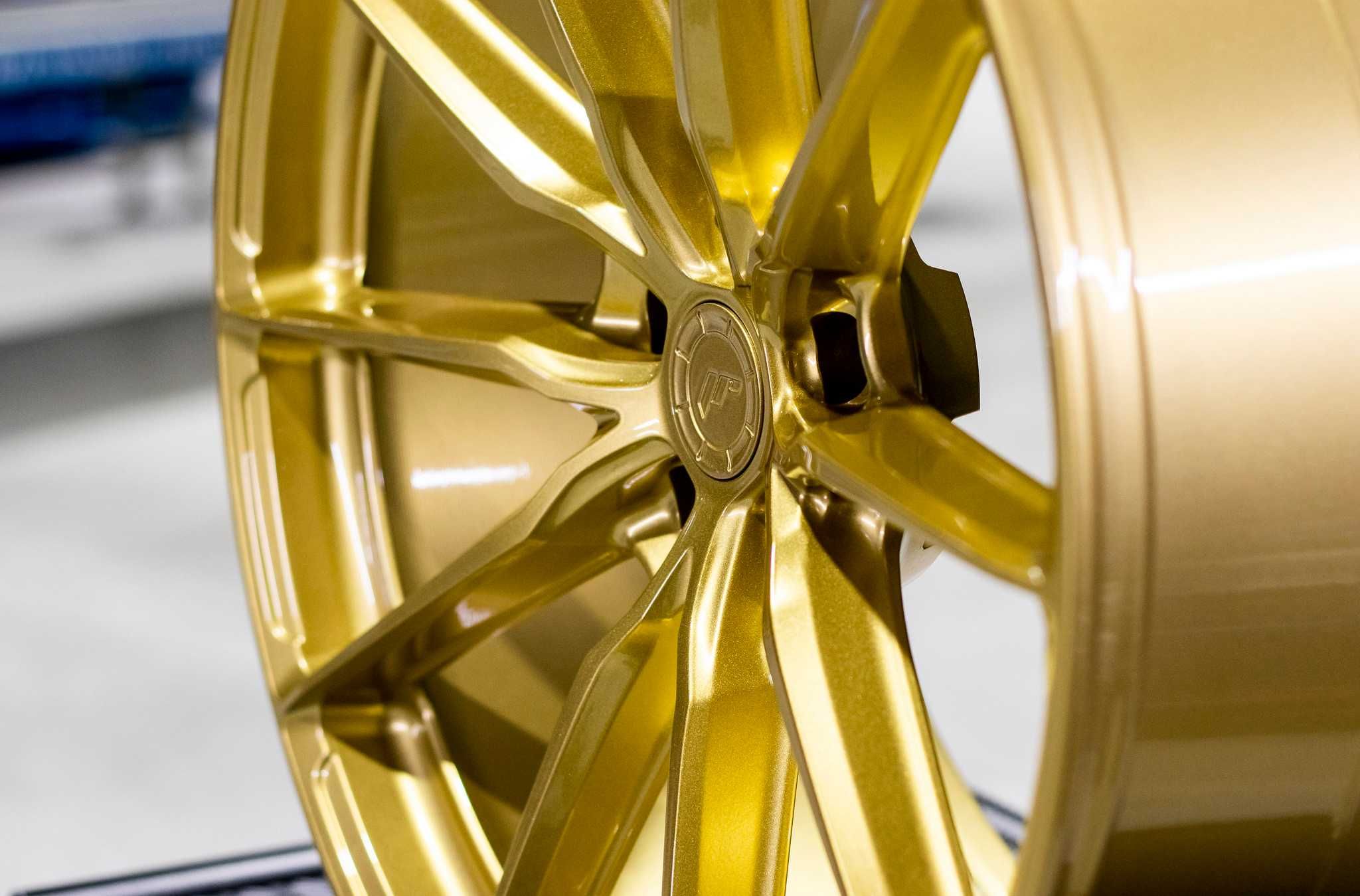 Felgi JR37 19" 8,5J 19x8,5" 5x114,3 Subaru Impreza WRX / STI Gold