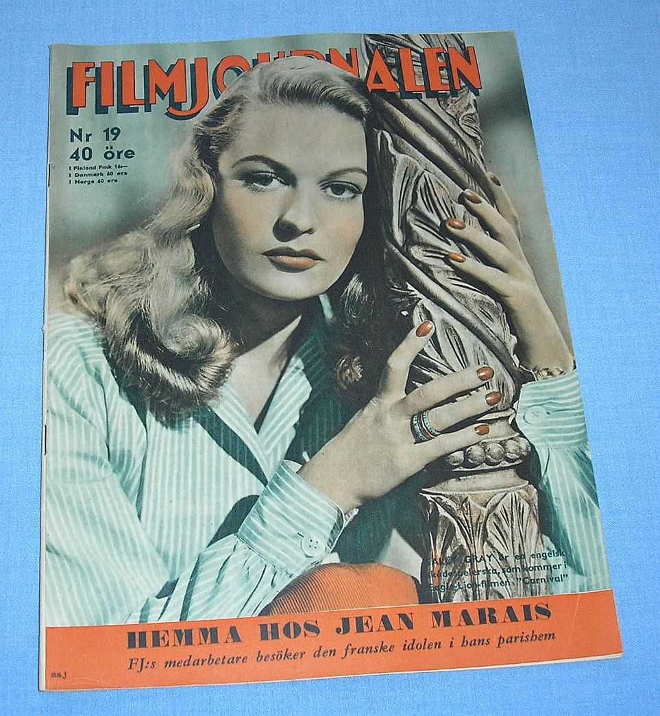 FilmJournalen nr 19 z 12 maja 1946 r. Sally Gray