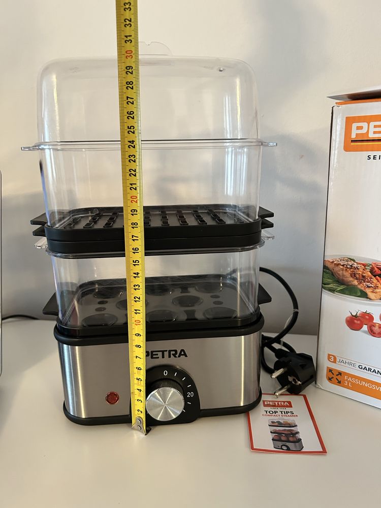 Parowar z jajowarem marki Petra 500W