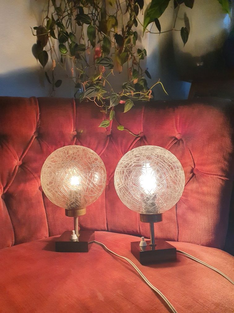 Lampy Lampki nocne vintage space age