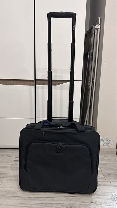 Torba walizka pilotka na kółkach DELSEY PARIS z przegrodą na lapotopa