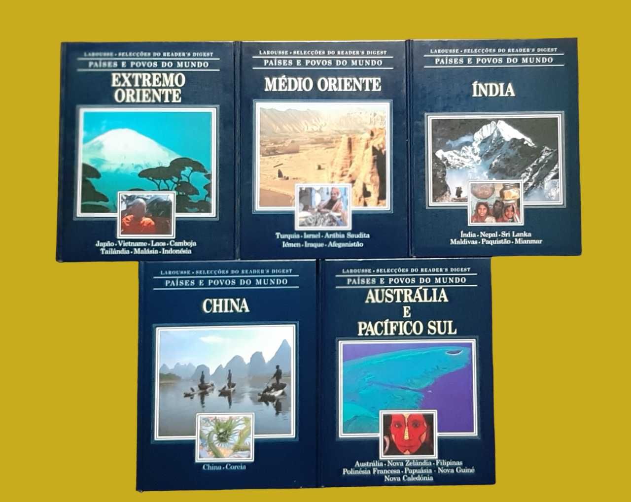Países e Povos do Mundo em 15 volumes das Seleções do Readers Digest
